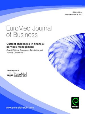 cover image of Euromed Journal of Business, Volume 6, Issue 2